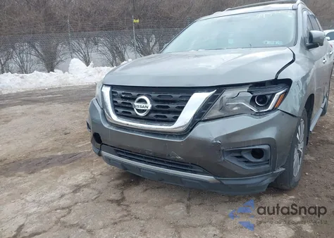 2017 Nissan Pathfinder Sl из США, поврежденный, VIN 5N1DR2MM9HC698744